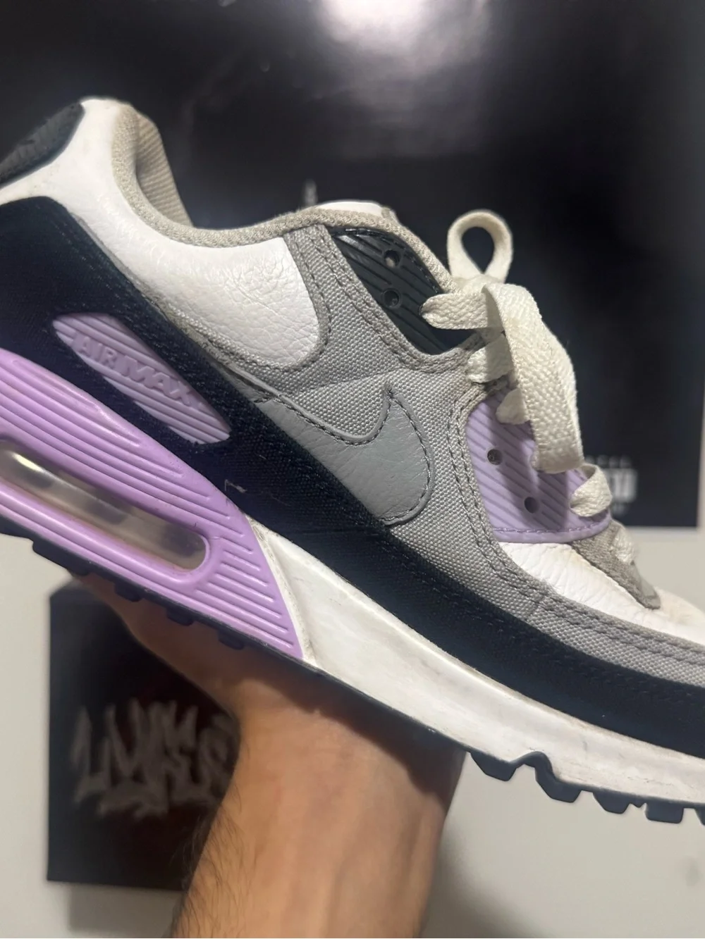 Nike Air Max 90 Lilac & cool gray Size 7.5 men